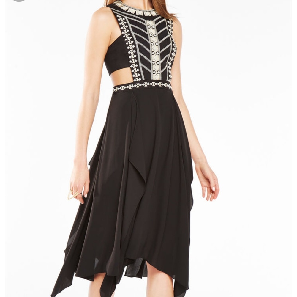 Adelia black BCBG dress